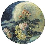 Mikhail Vrubel Yellow Roses Spain oil painting artist